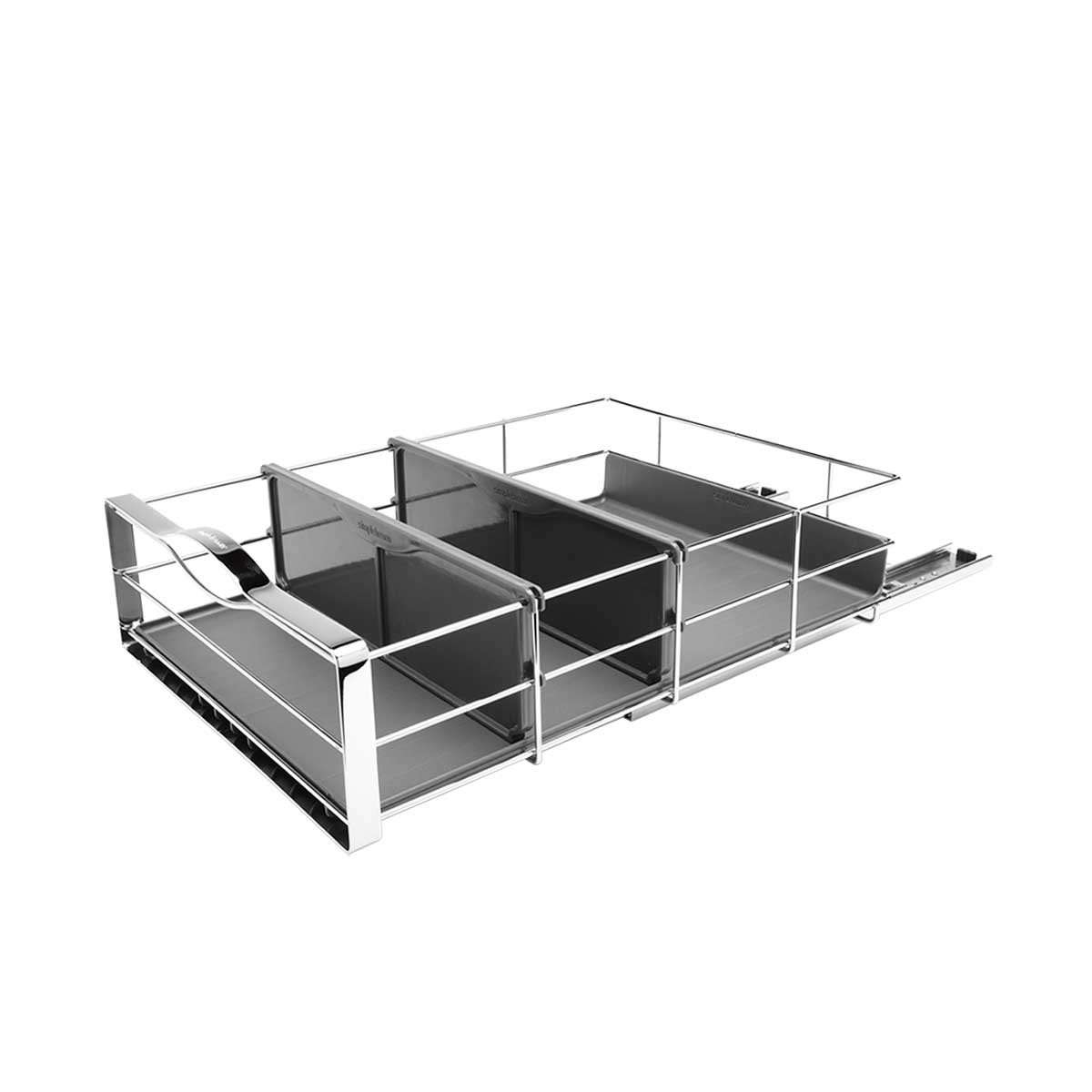 14-inch pull-out cabinet organizer product support