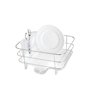 simplehuman compact wire frame dishrack 
