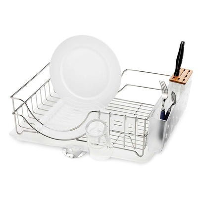 wire frame dishrack, stainless steel