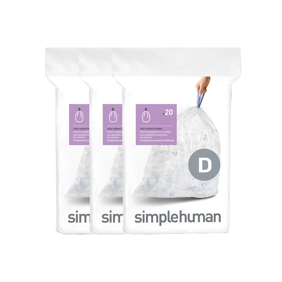 Code D Clear Recycling Custom Fit Liners