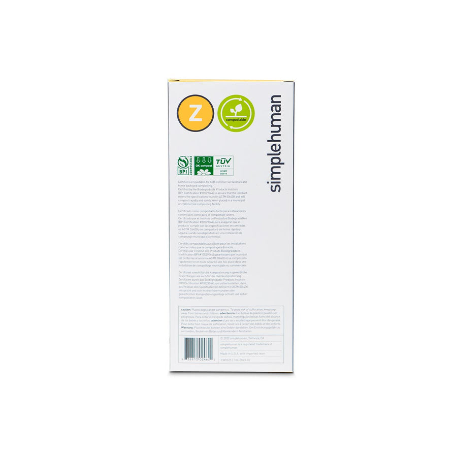 Simplehuman Liner Guide Code simplehuman code Z custom fit liners