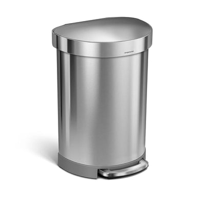 60L Semi-Round Step Can