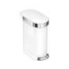 45L Slim Step CanWhite
