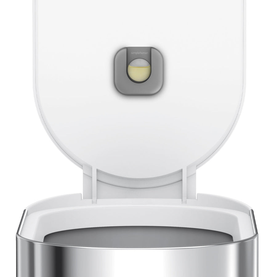 45L Slim Step Can with Liner Rim