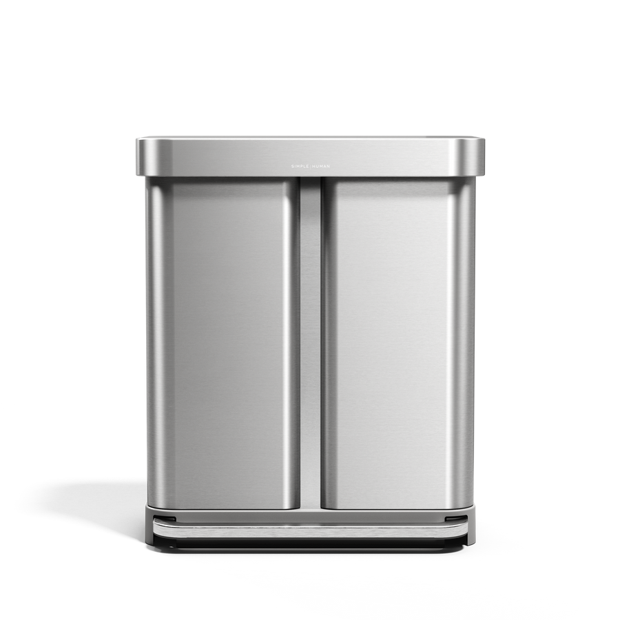 45L Rectangular Step Can with Liner Pocket - Simplehuman 45L Rectangular Step Can with Liner Pocket - Simplehuman