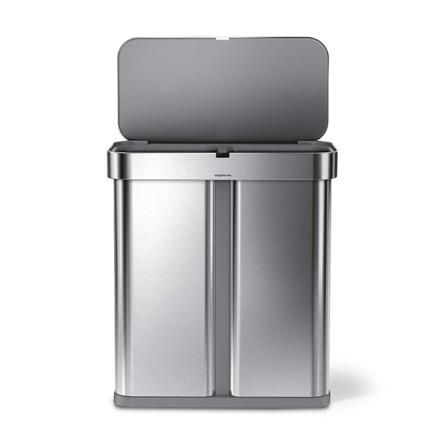 Sensor Open Can 58L dual compartment rectangular sensor can with voice and motion ...