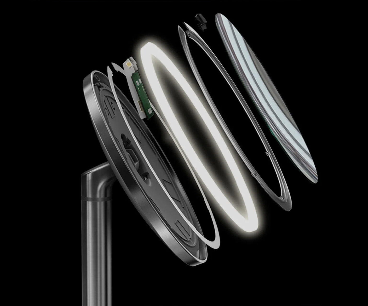 Hard-Wired Wall Mount Sensor Mirror - Simplehuman