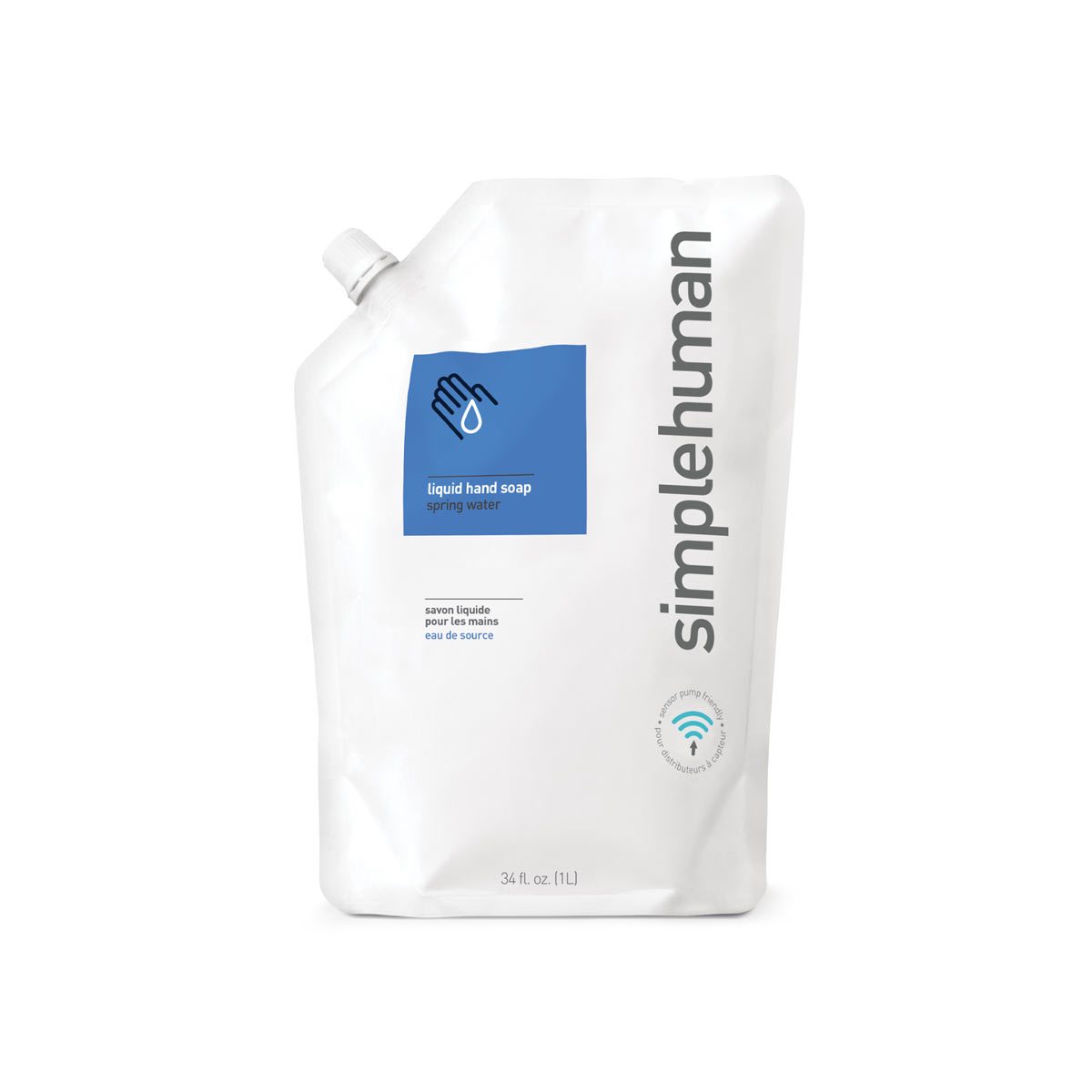 simplehuman liquid soap dispenser moisturizing soap refill