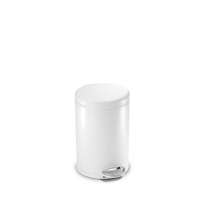 4.5L Round Step CanWhite