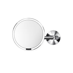 hard-wired wall mount sensor mirror - polished finish - main image