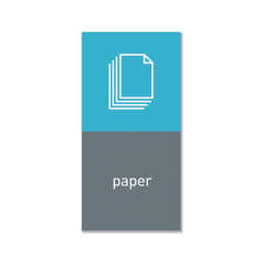 magnetic sorting label - paper - main image